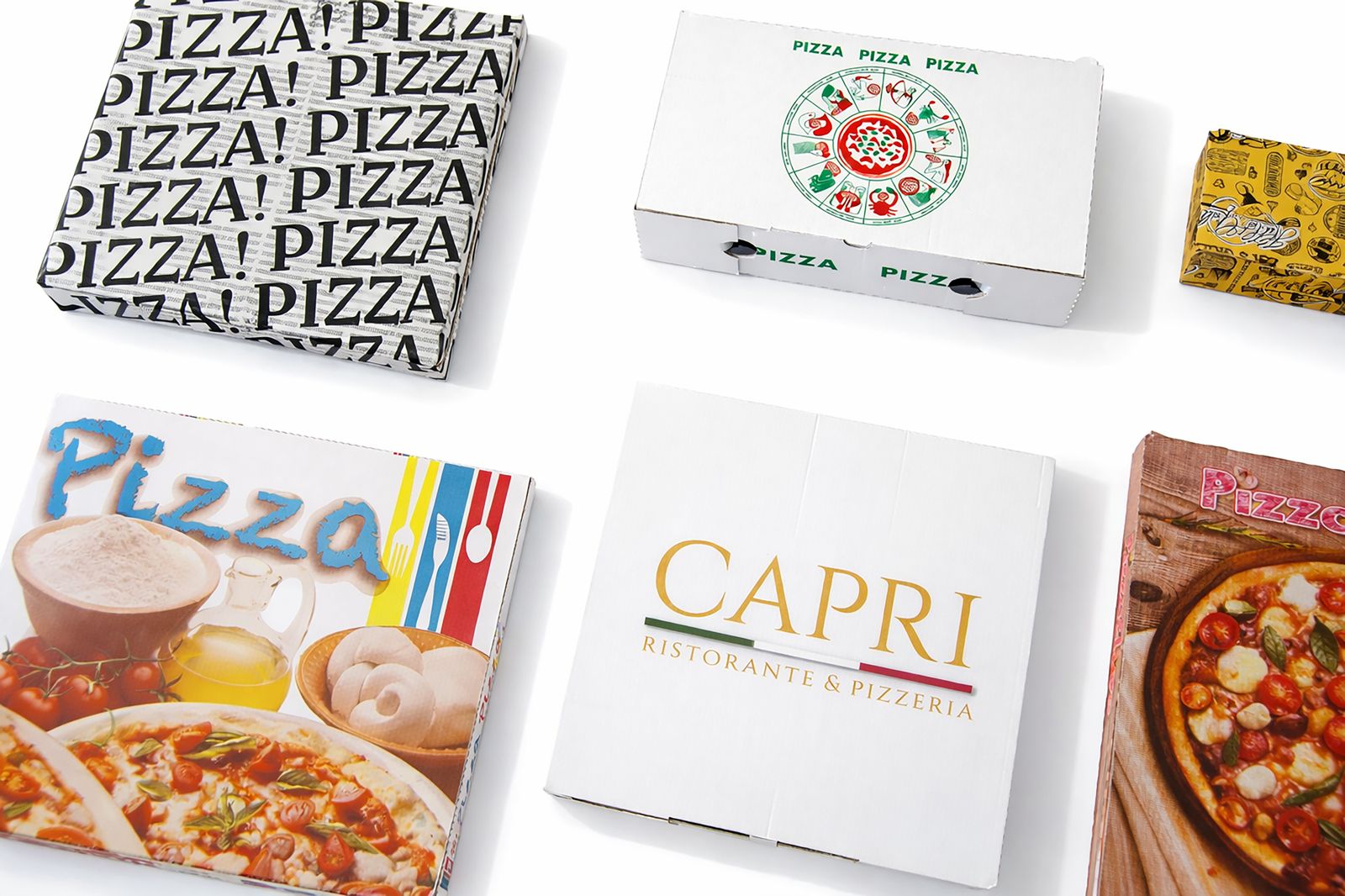 Scatole per la pizza